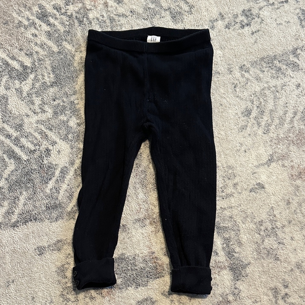 18-24 months GAP Black knot leggings